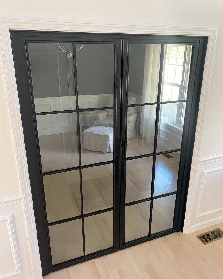 Timeless Iron French Doors